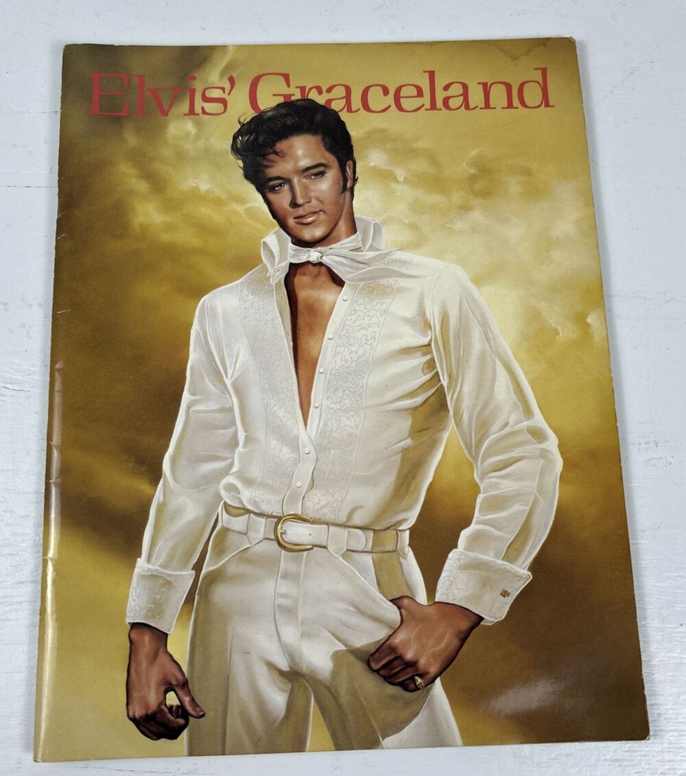 1982 Elvis' Graceland Official Photo Album Frank Braden Elvis Presley Enterprise